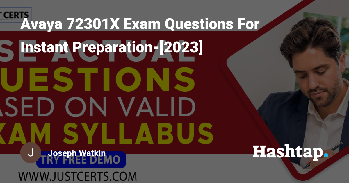 72301X Practice Exam Pdf