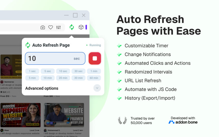 Auto Refresh Page