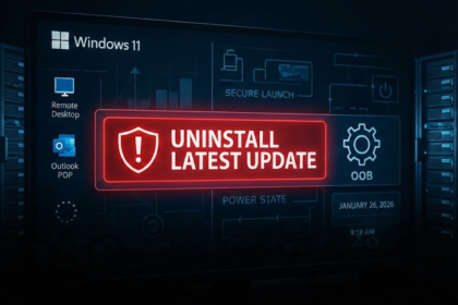 Uninstall Latest Windows 11 Update
