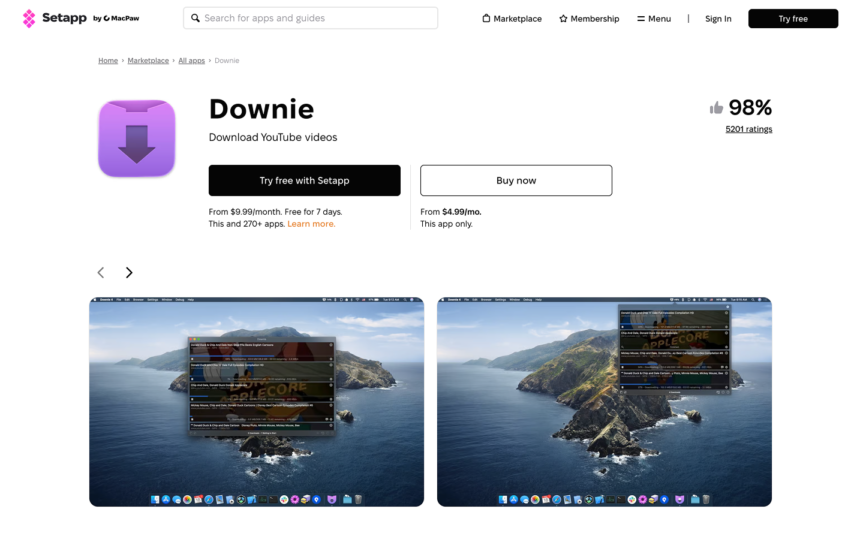 Downie Video Downloader